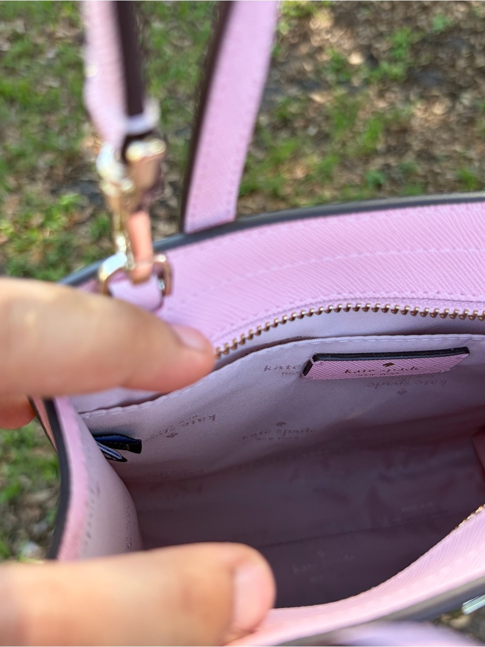 Kate Spade Kenzie Small Tote Crossbody in Quartz Pink - Picture 2 of 6